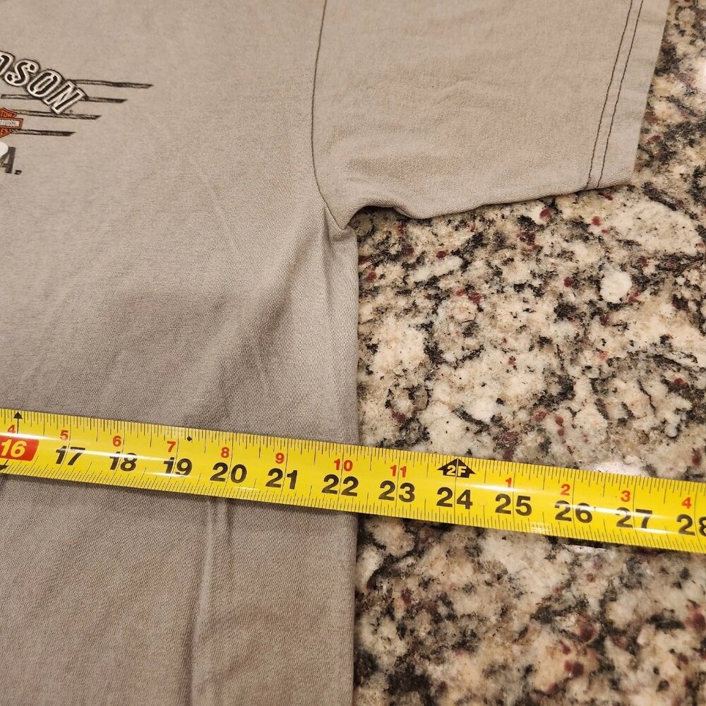 Vintage Harley Davidson 2002 Edison NJ Loud And Proud Grey Mens Large NWT - Picture 4 of 8